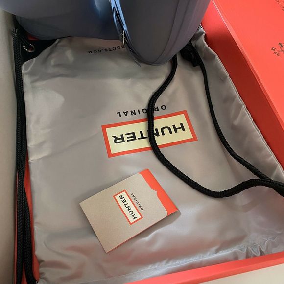 HUNTER Tour Matte Packable GullGray Tall Rain Boot - Picture 7 of 7